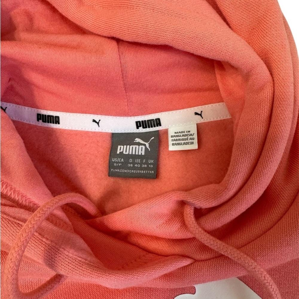 Puma Coral Hoodie with Logo - Picture 4 of 4